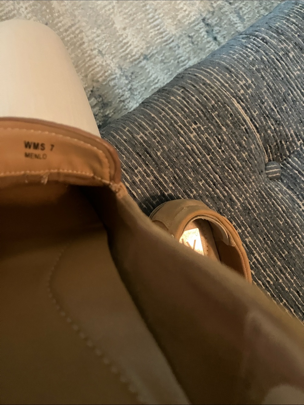 DV by Dolce Vita Tan Suede Bow Loafers for Women - Picture 4 of 4